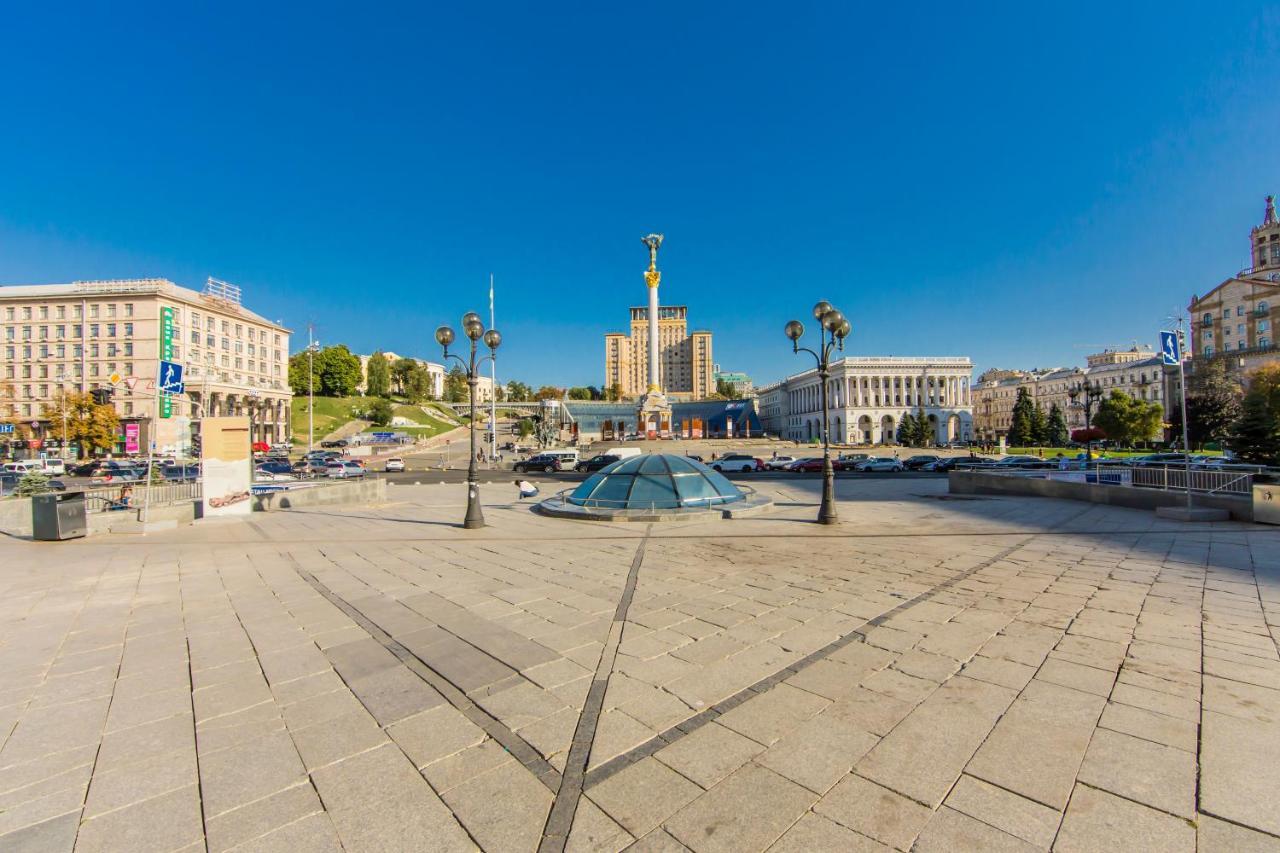 Однокімнатні Апартаменти На Майдані, Дистанційне Заселення 24Х7 Киев Екстериор снимка